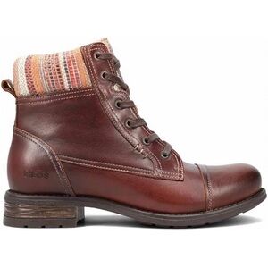 Taos Footwear Brown Ankle Boots
